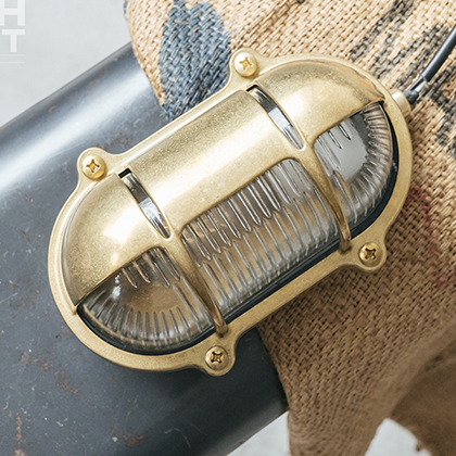 黃銅橢圓鏤空半罩